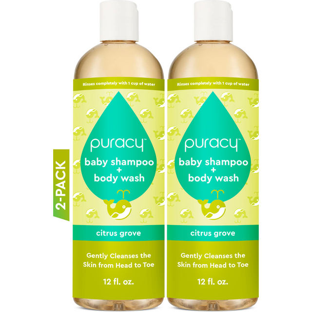 Baby Shampoo & Body Wash (Tear-Free) – Puracy